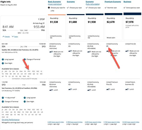 How United's fare classes determine your shot at an upgrade .